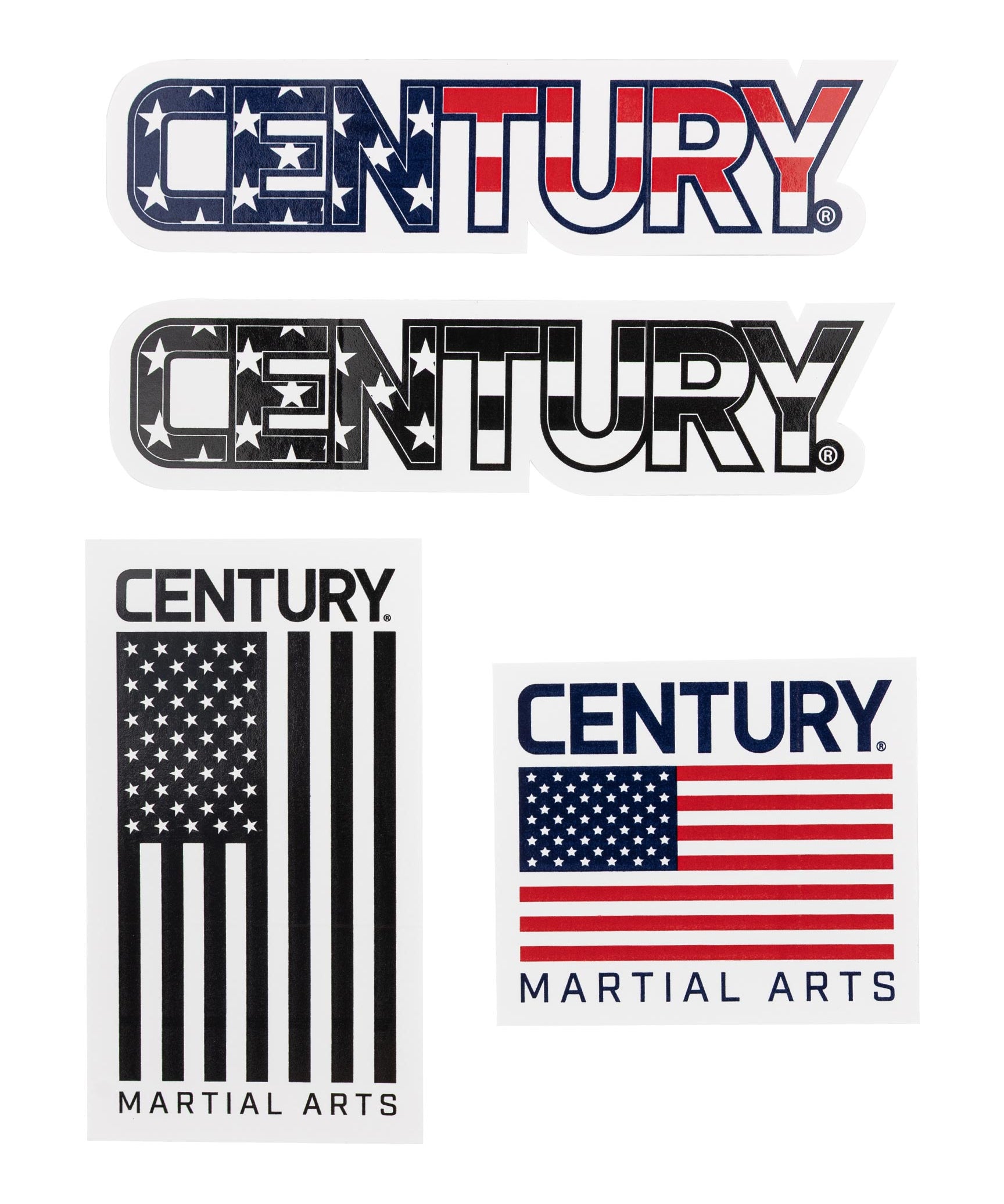 Century Americana Sticker Pack – 4 Piece