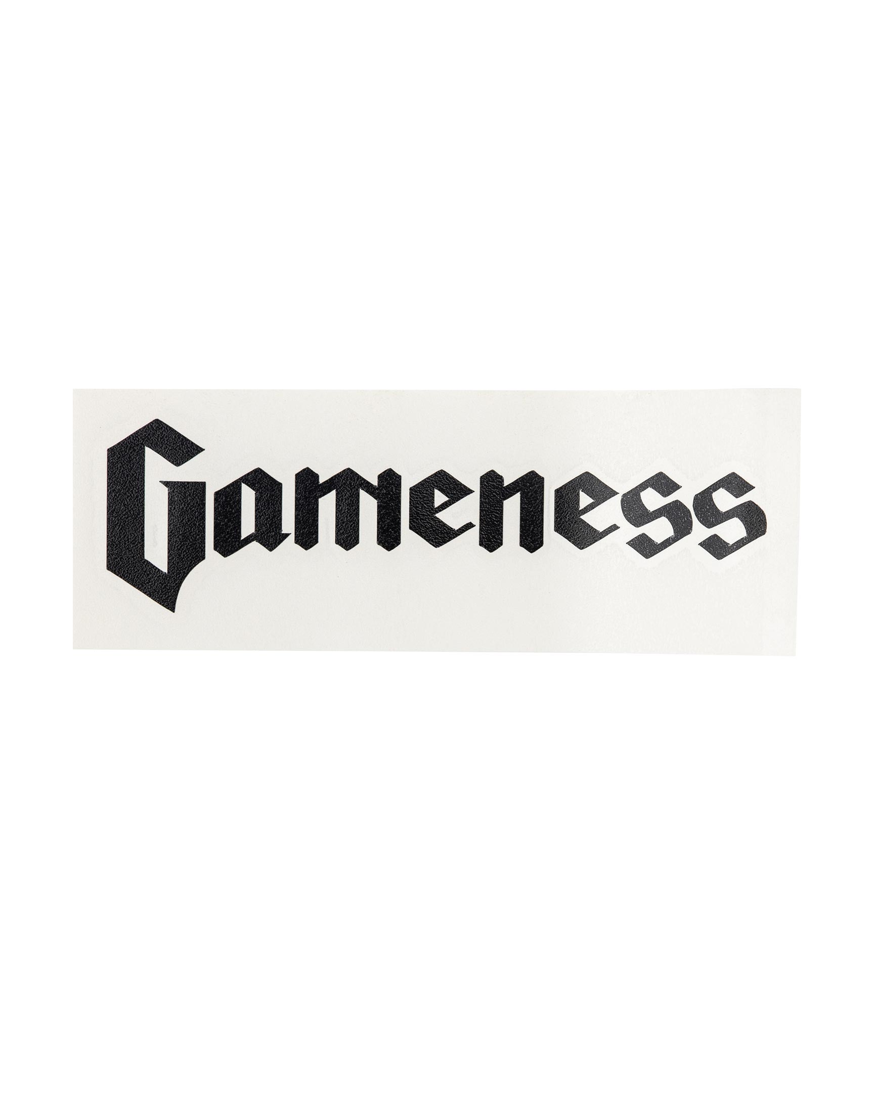 Gameness Logo Die Cut Sticker