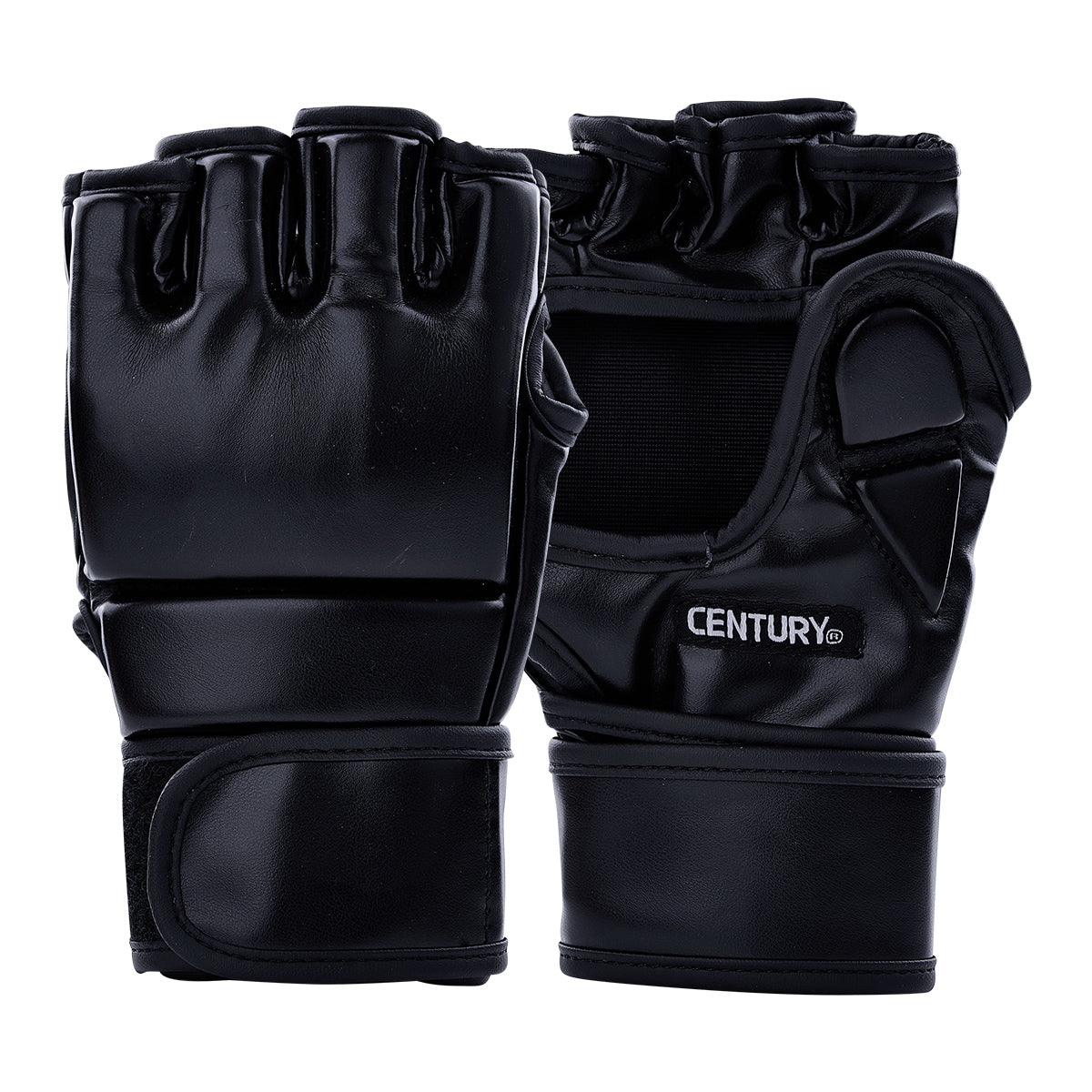 Custom MMA Open Palm Glove Black