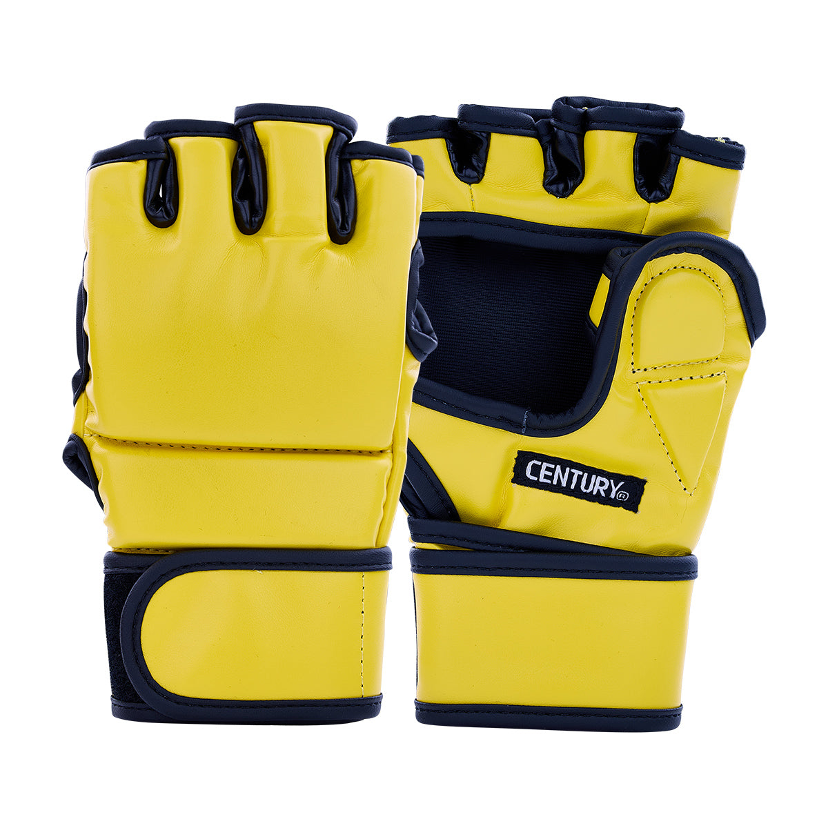 Custom MMA Open Palm Glove Yellow