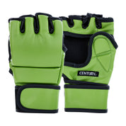 Custom MMA Open Palm Glove Neon Green