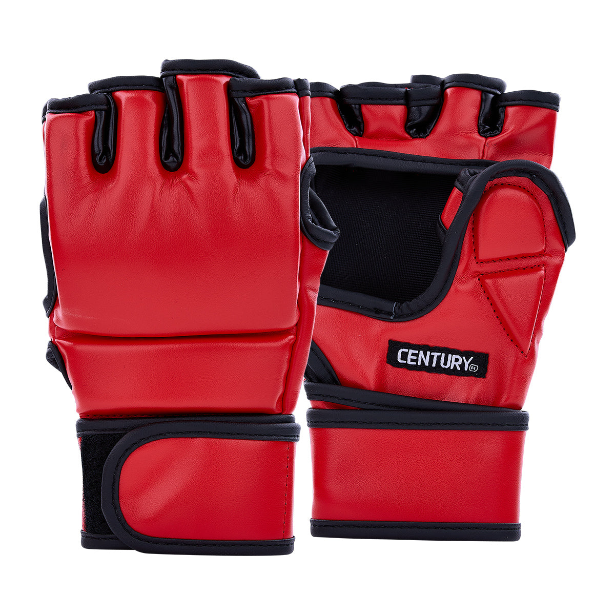 Custom MMA Open Palm Glove Red