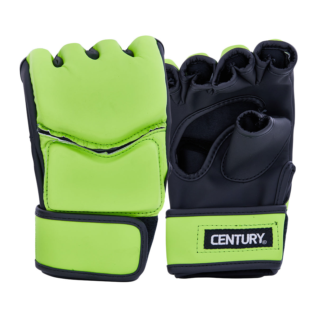 Custom MMA Training Glove Neon Green