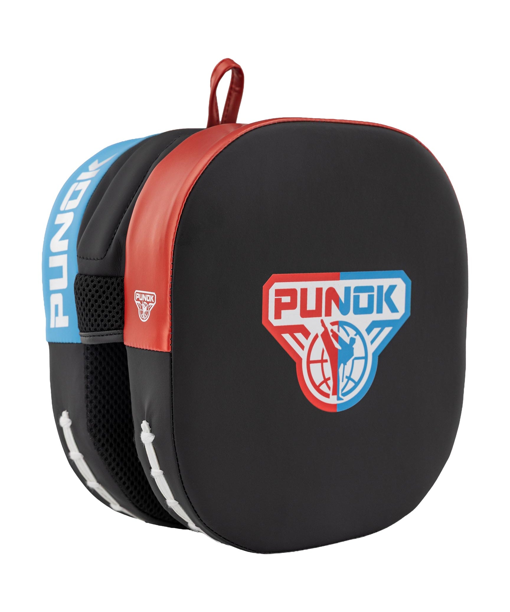 Punok Double Sided Focus Mitt Blue Black Red