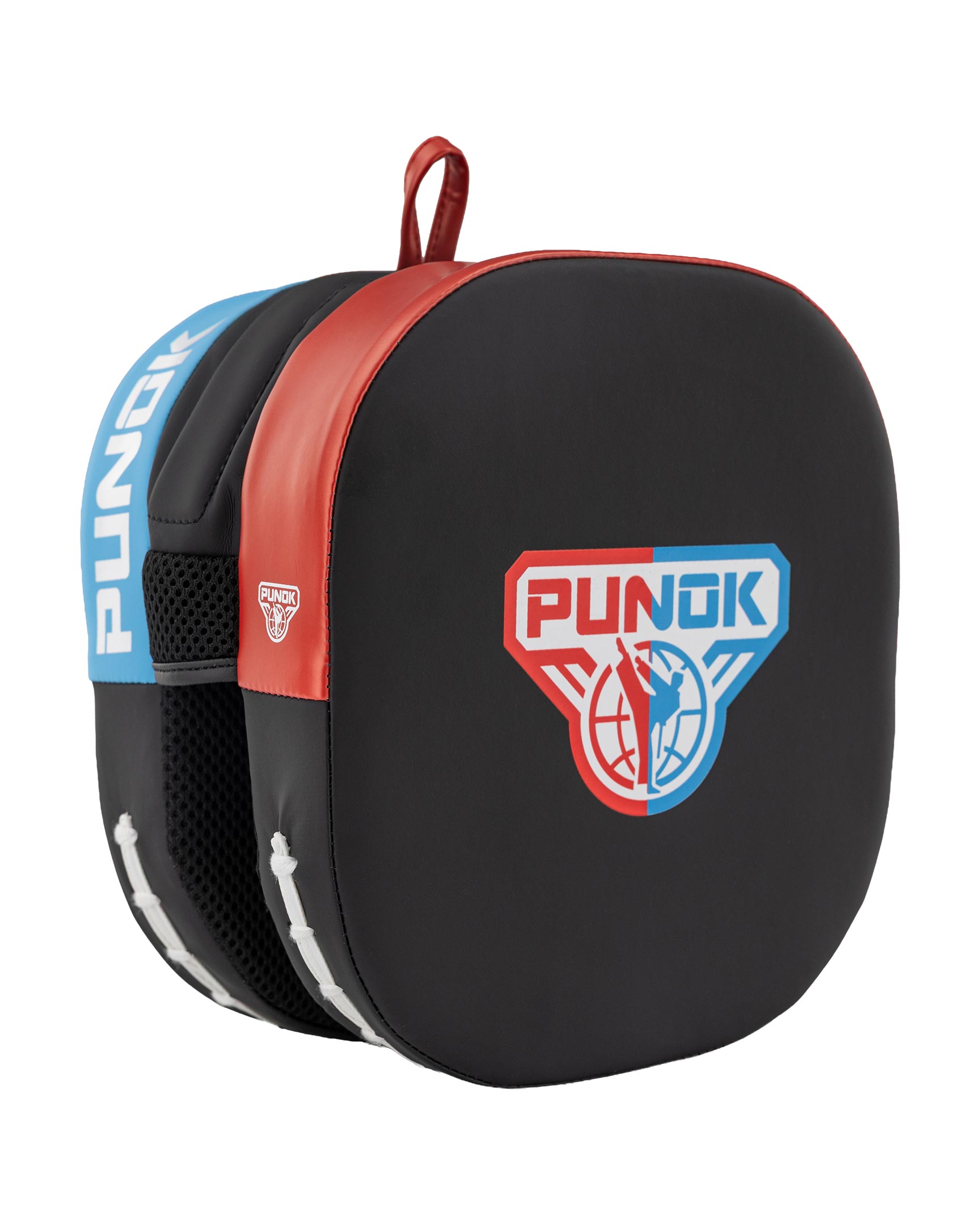 Punok Double Sided Focus Mitt Blue Black Red