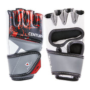 Brave Youth Open Palm Gloves Red Black