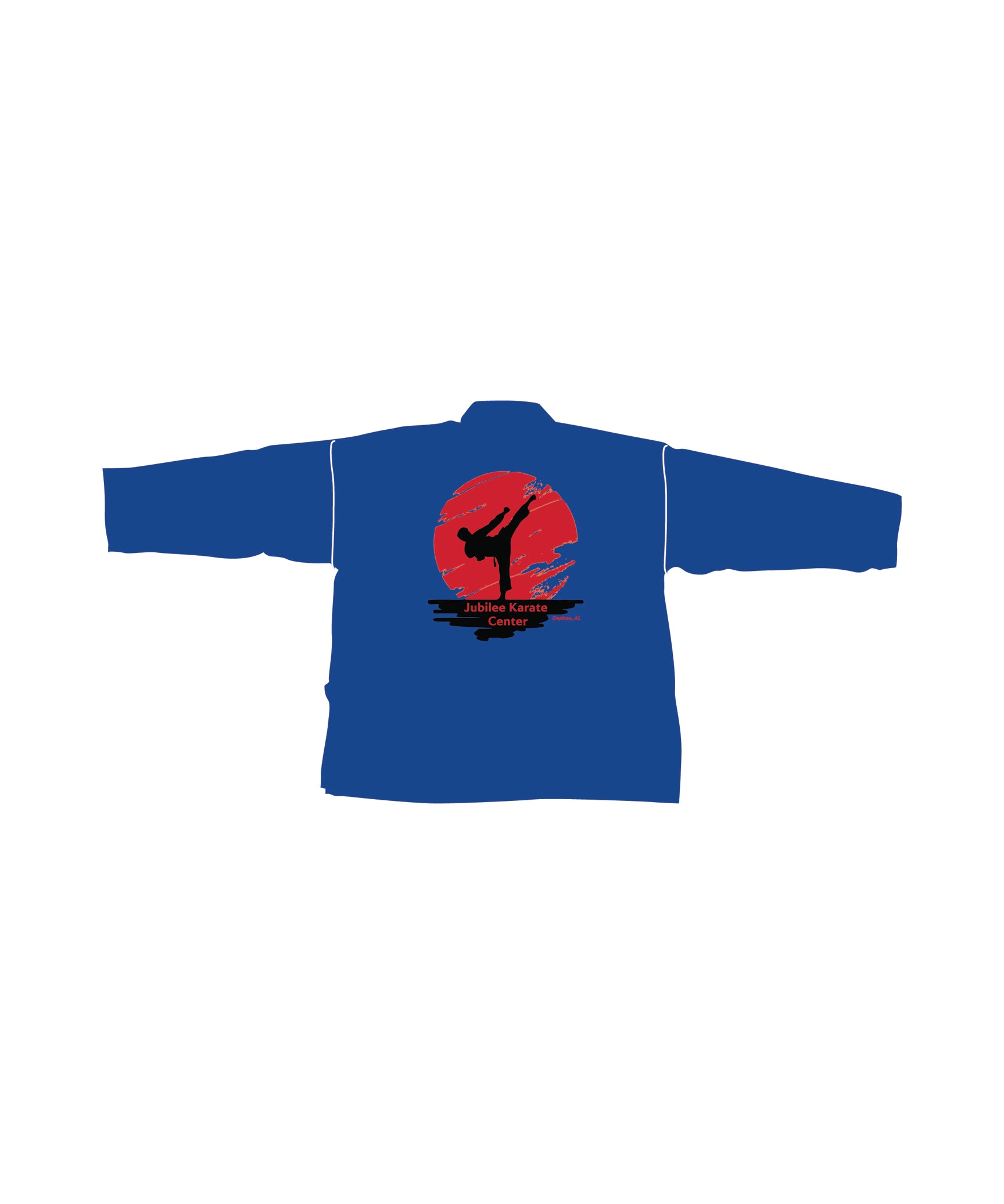 6oz Lightweight Student Jacket Custom, Blue