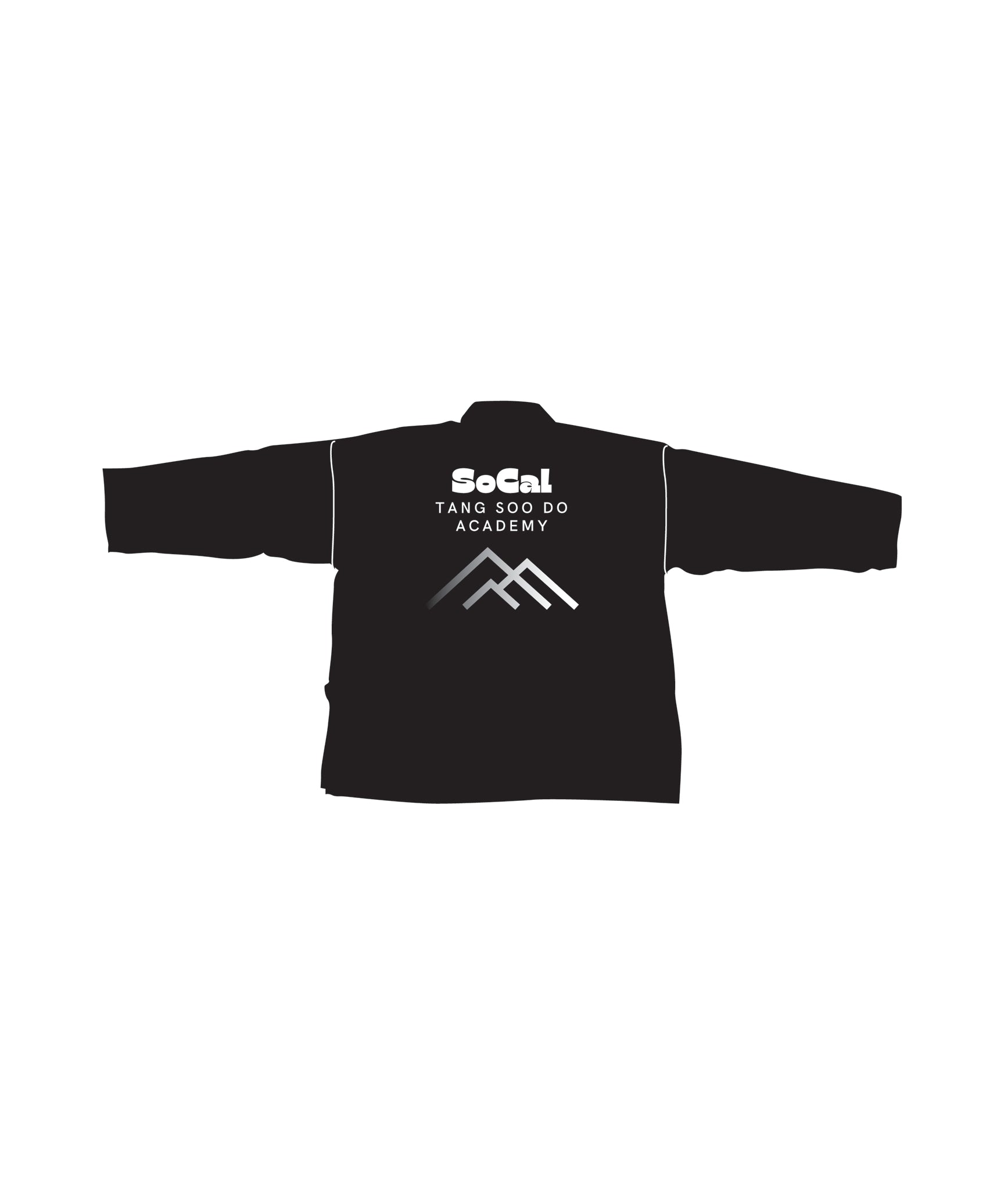 8oz Brushed Traditional Top, Black