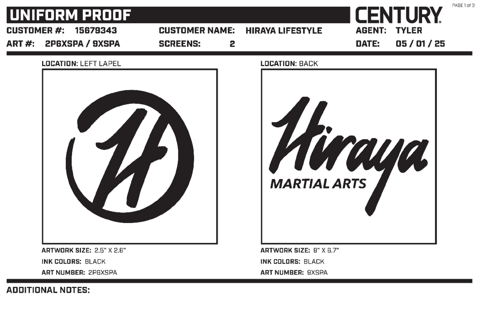 Lightweight Student Uniform, White