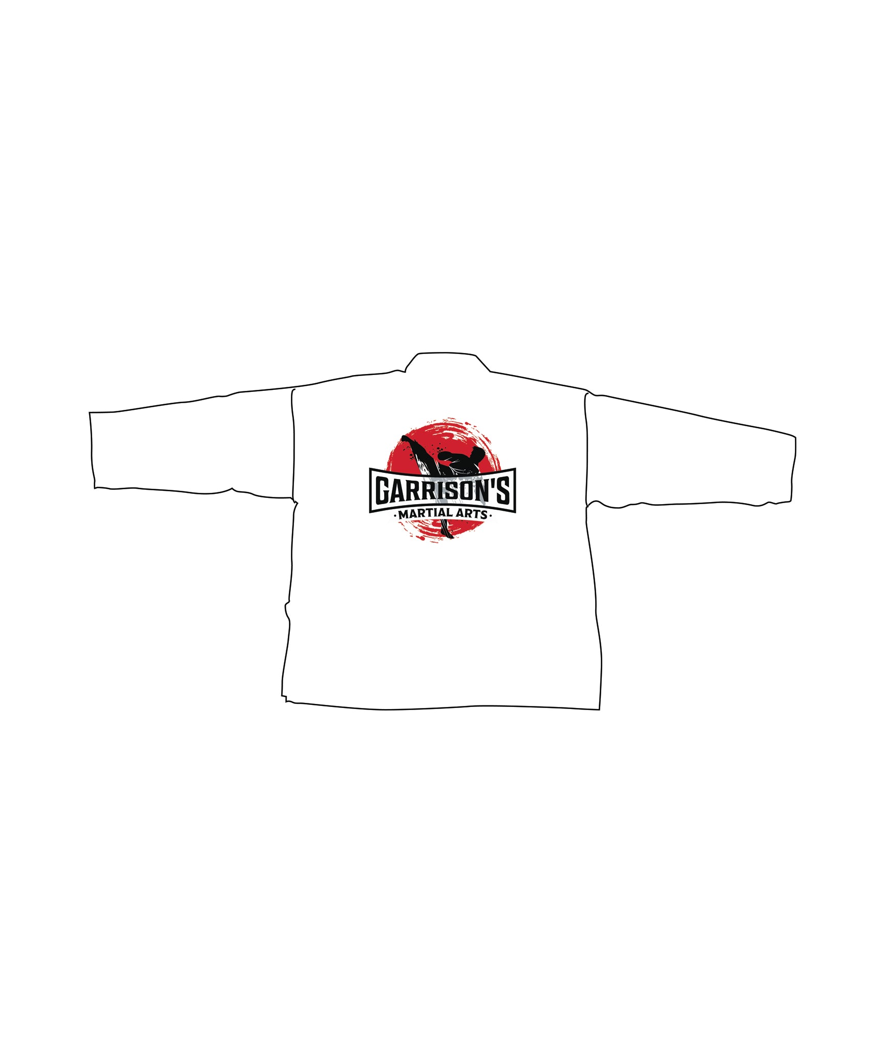 6oz Lightweight Student Jacket Custom, White