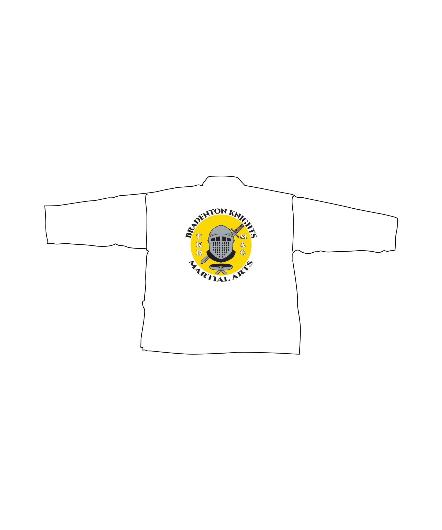 Lightweight Student Uniform, White