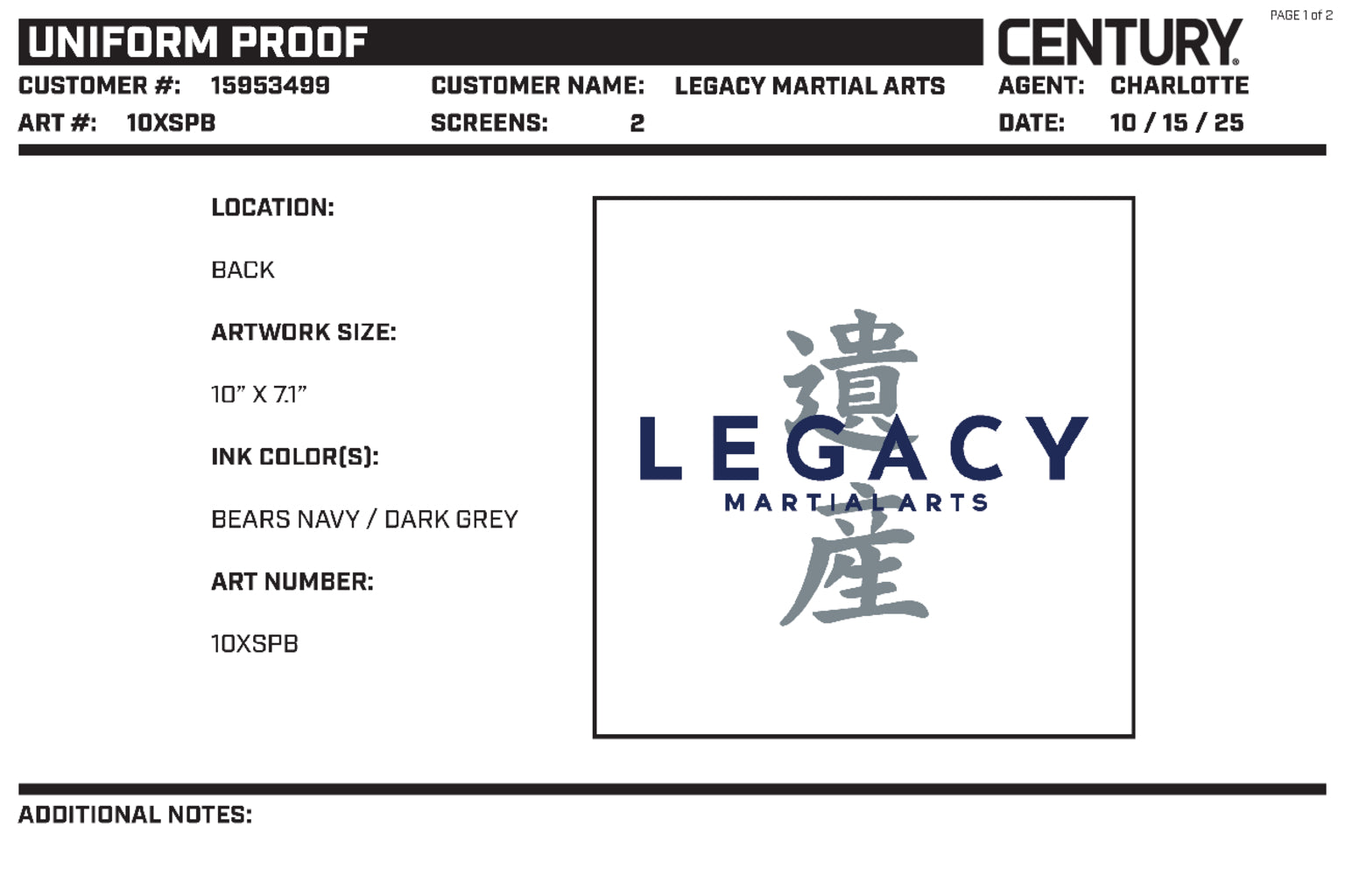 Lightweight Student Uniform, White