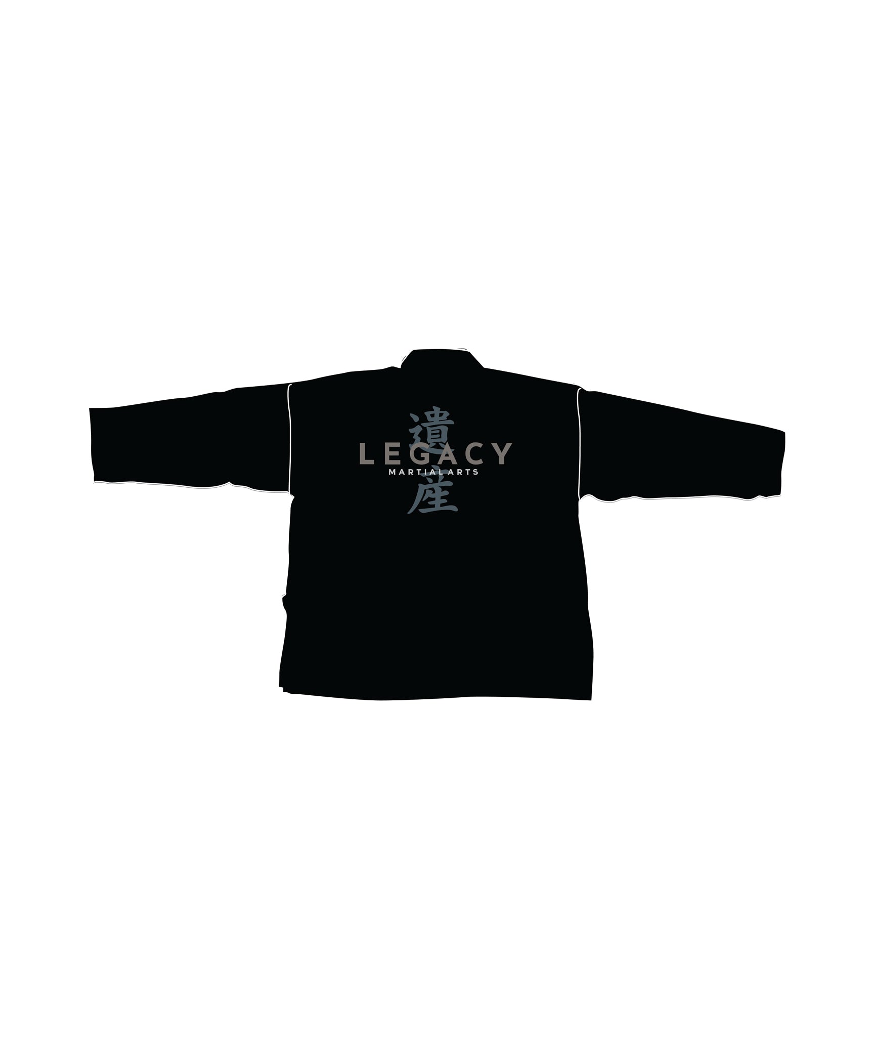 Lightweight Student Uniform, Black