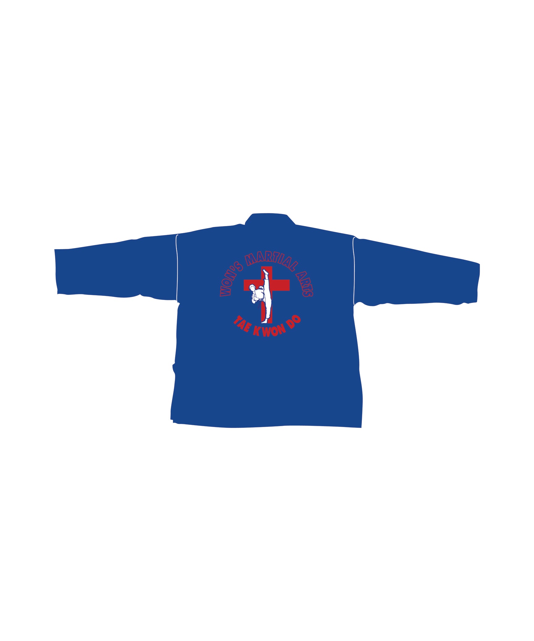 8oz Brushed Uniform, Blue