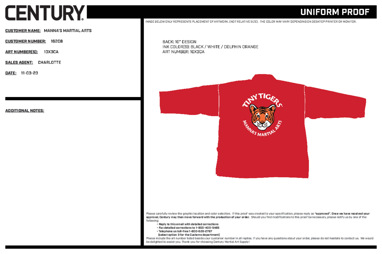Lightweight Student Uniform, Red