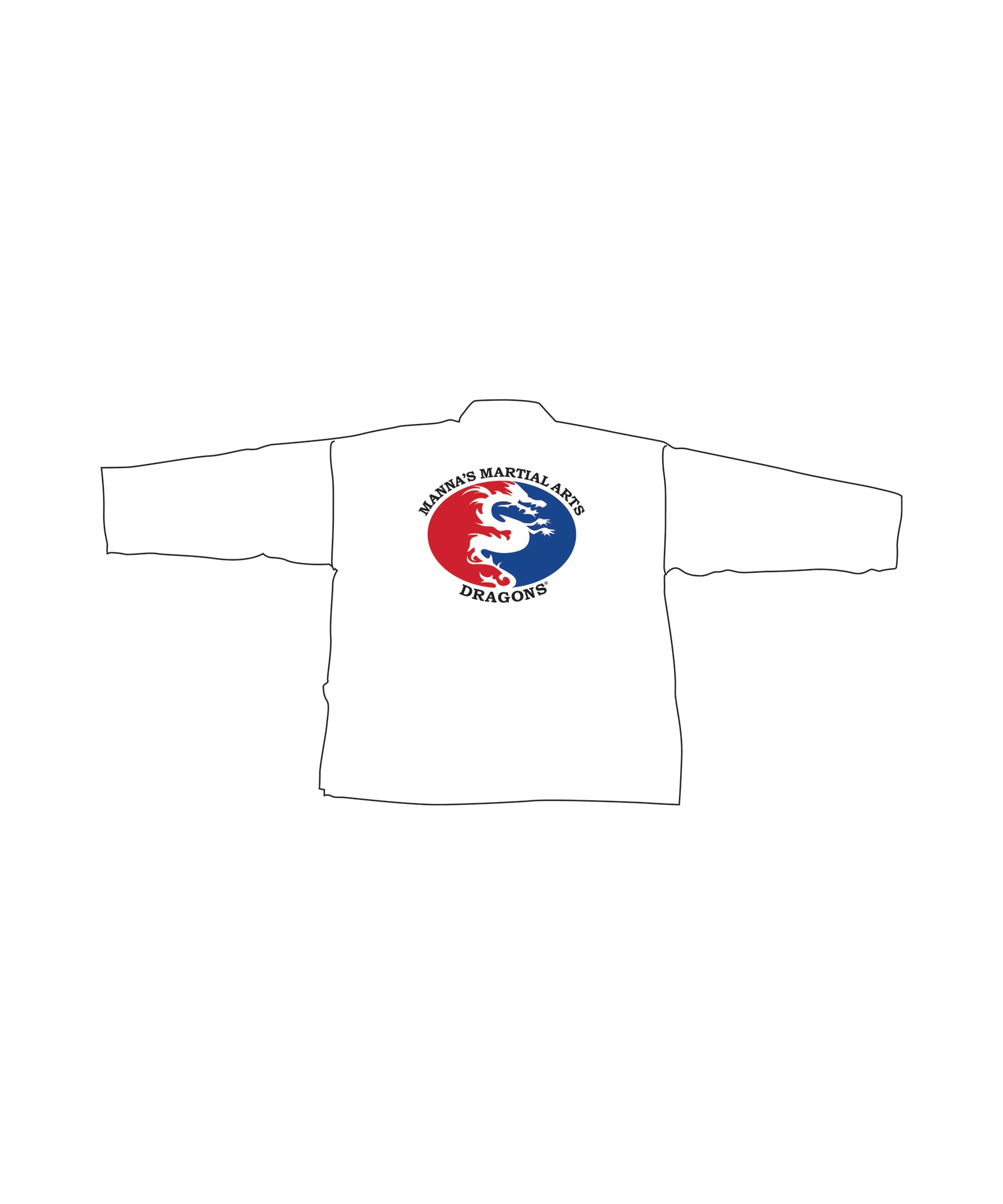 Lightweight Student Uniform, White