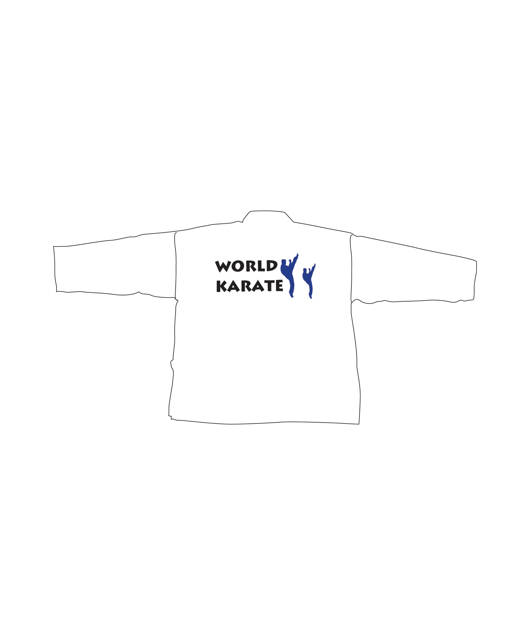 Lightweight Student Uniform, White