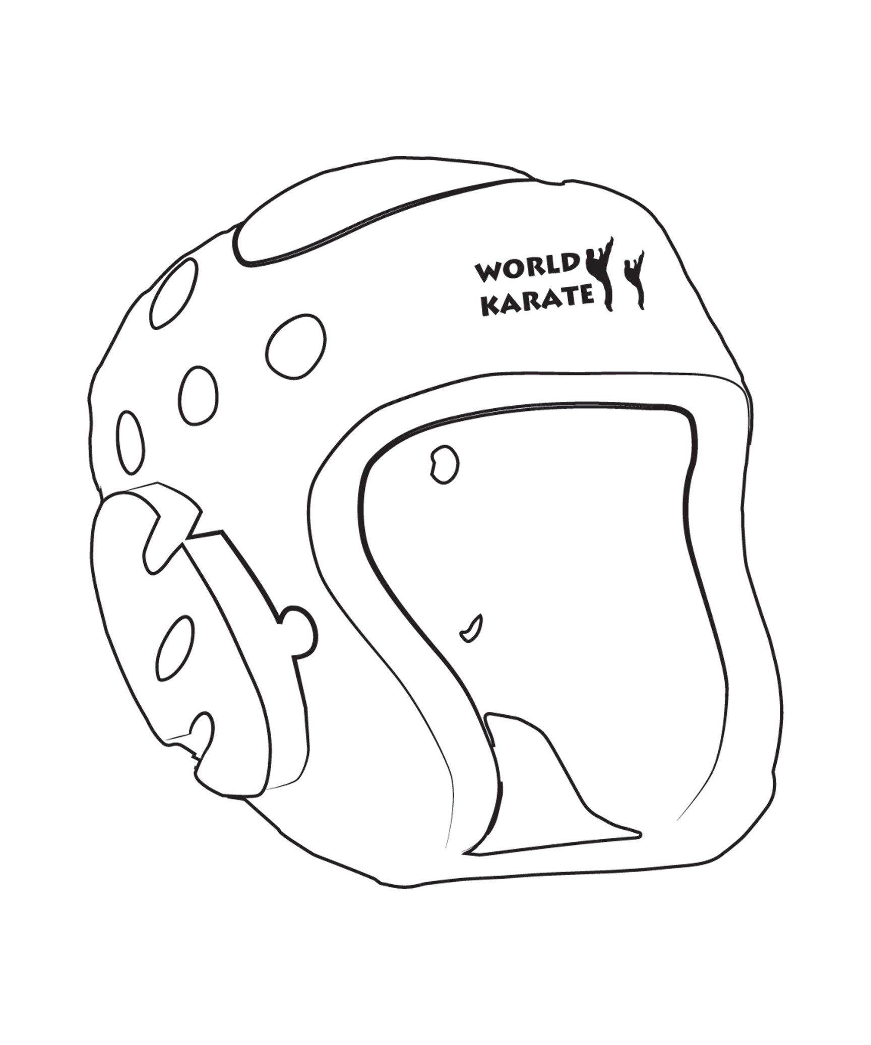 Century Headgear Custom, White