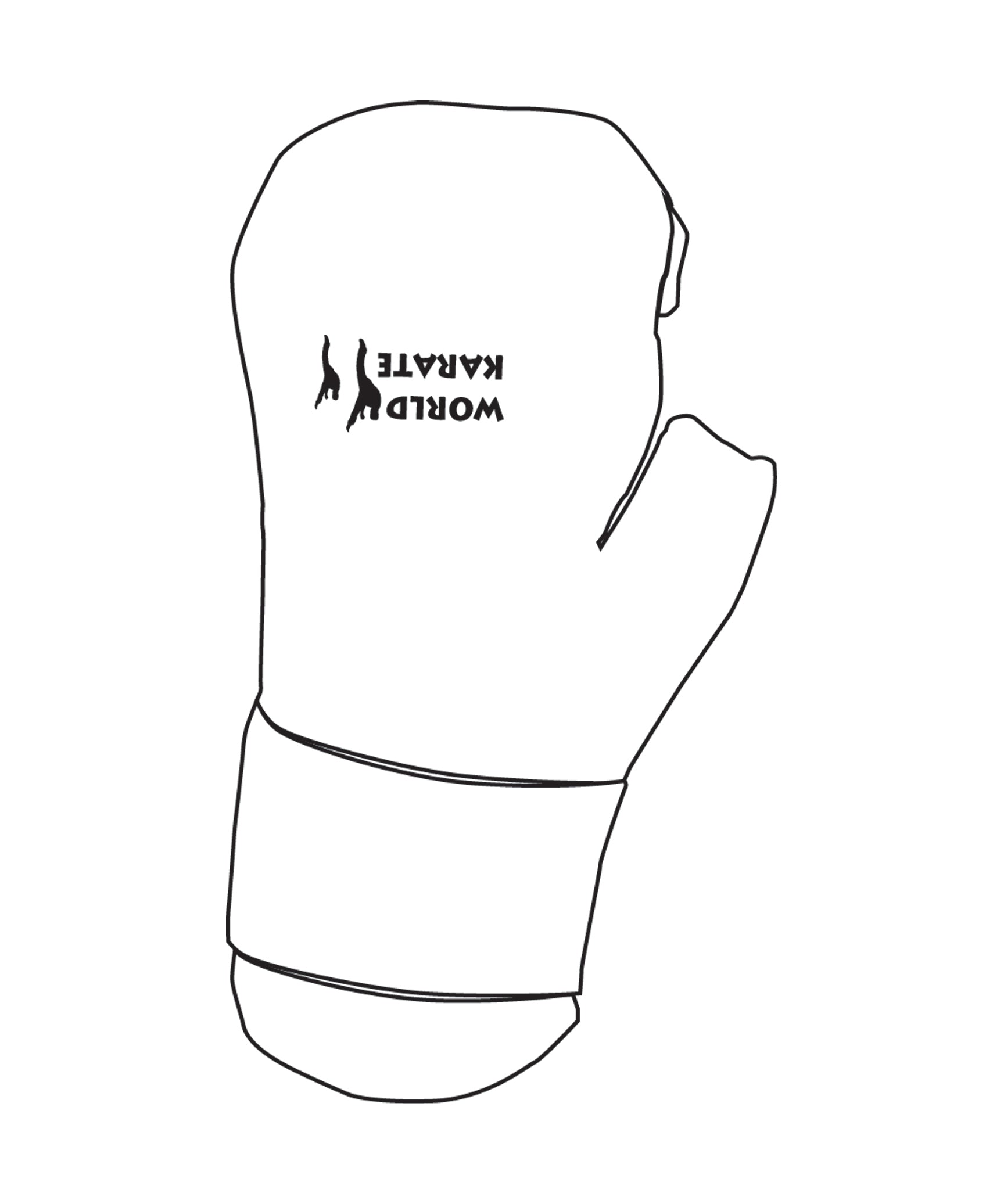 Century Glove Blank, White