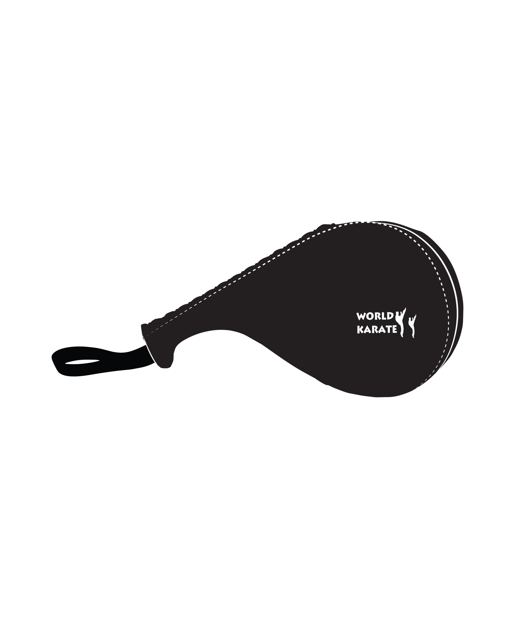 ADULT DOUBLE PADDLE CUSTOM, Black