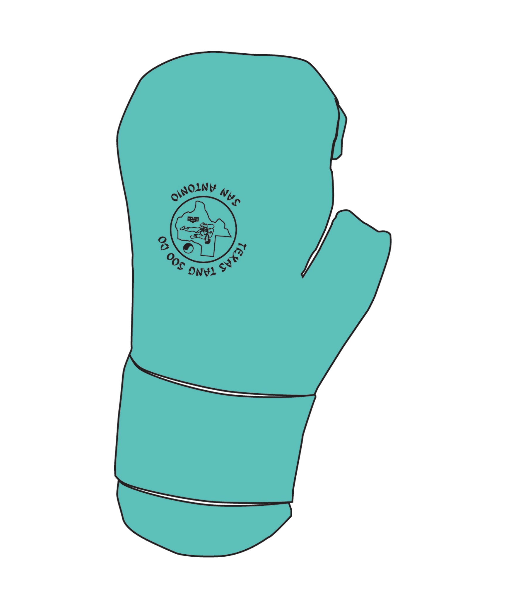 Century Glove Blank, Blue