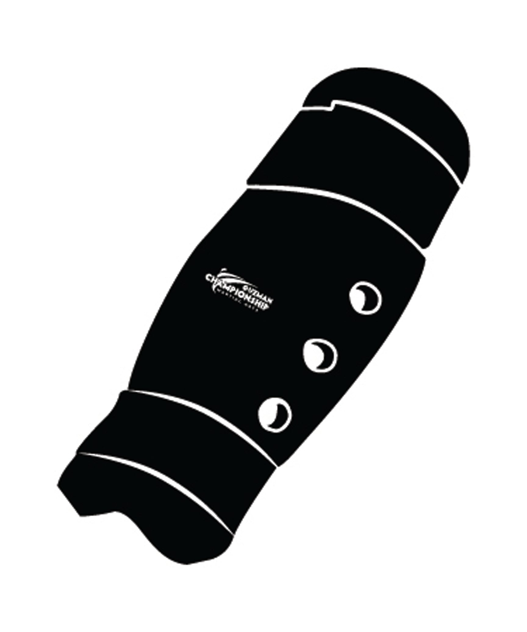 Shin Guard Custom, Black