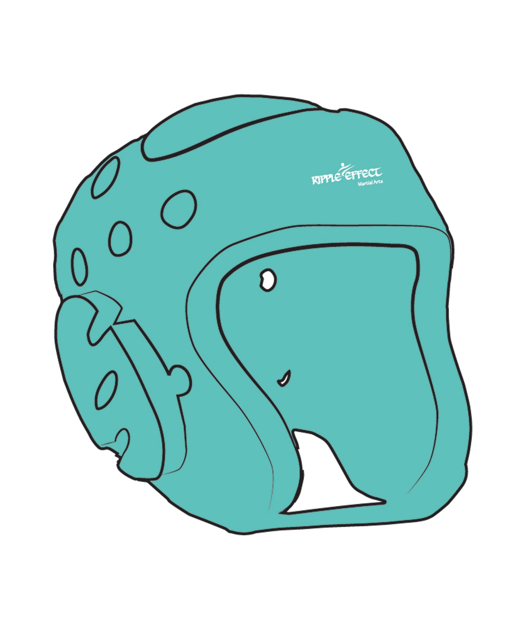 Century Headgear Custom, Teal