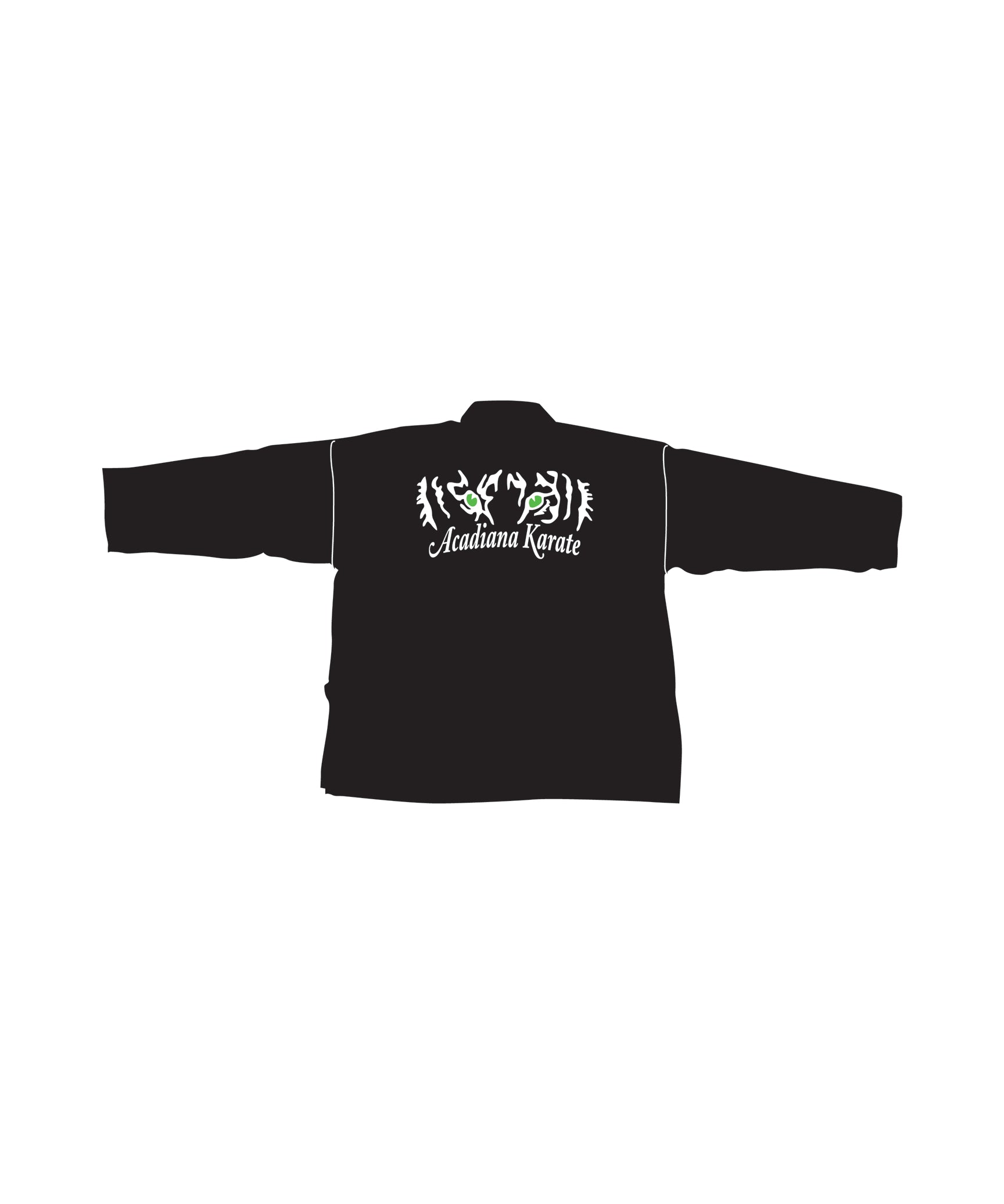 Student Elastic Uniform, Black