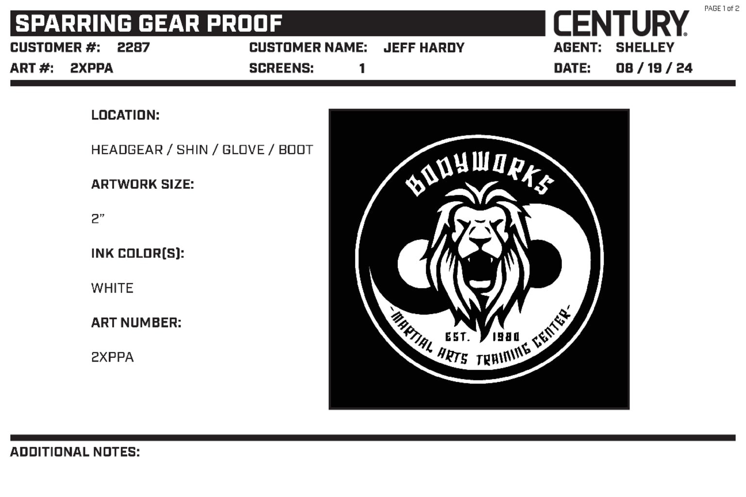 Century Glove Blank, Black