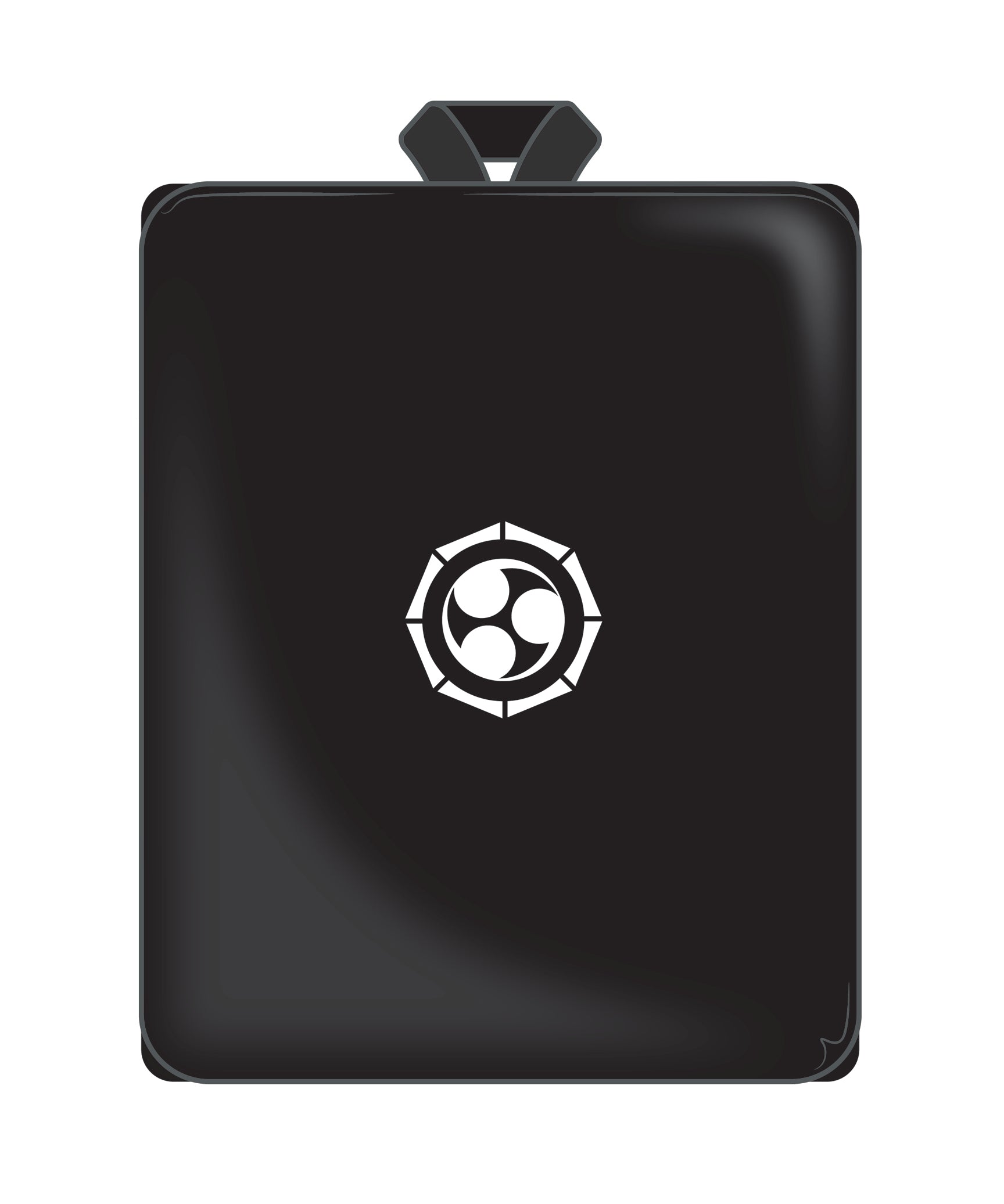 CUSTOM HAND TARGET Black, Black