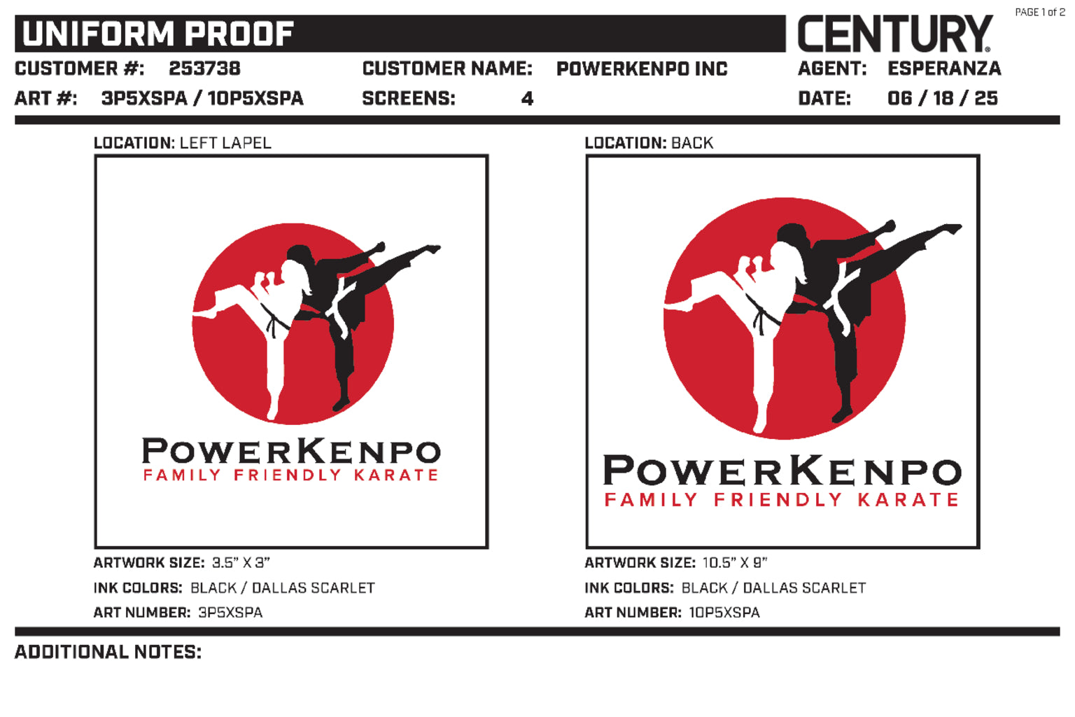 Student Elastic Uniform, White