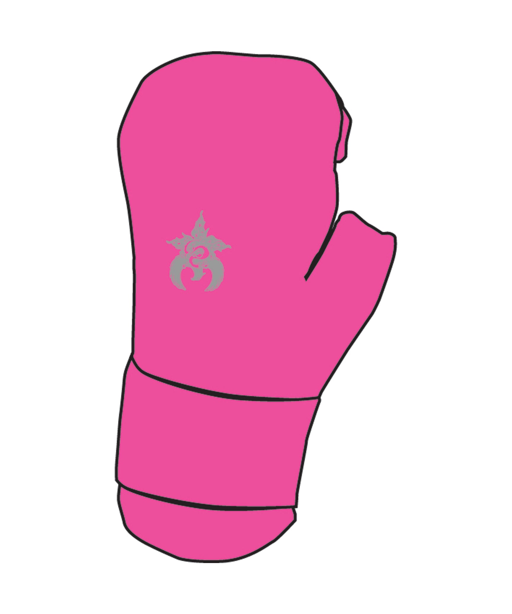 Century Glove Blank, Neon Pink