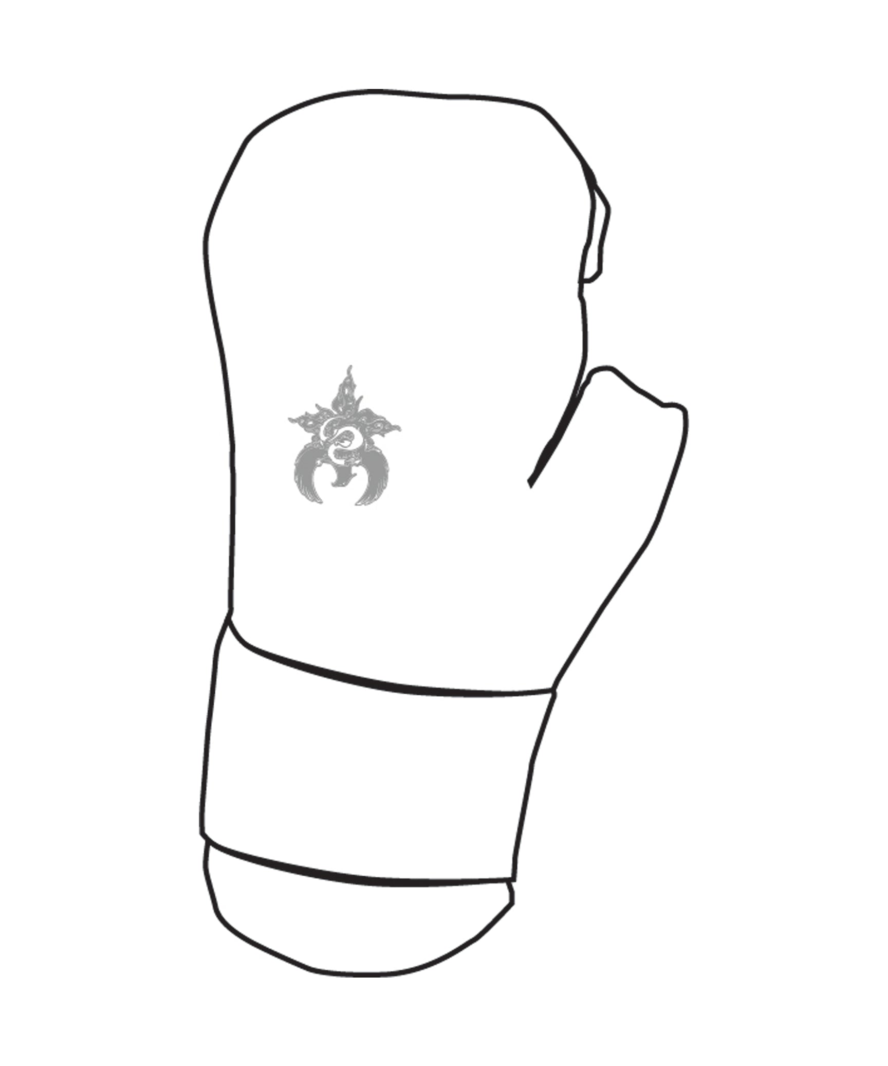 Century Glove Blank, White