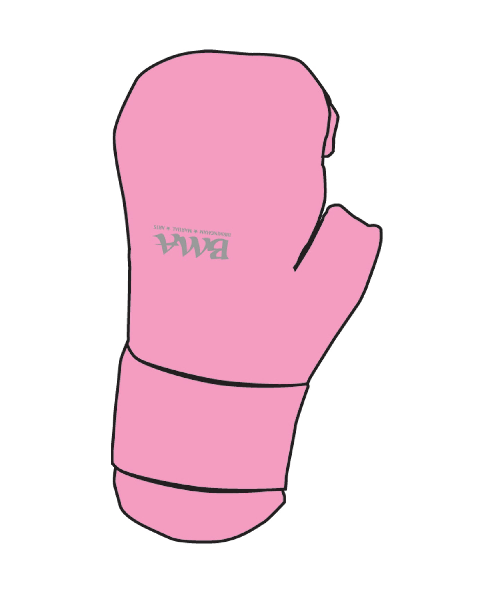 Century Glove Blank, Neon Pink