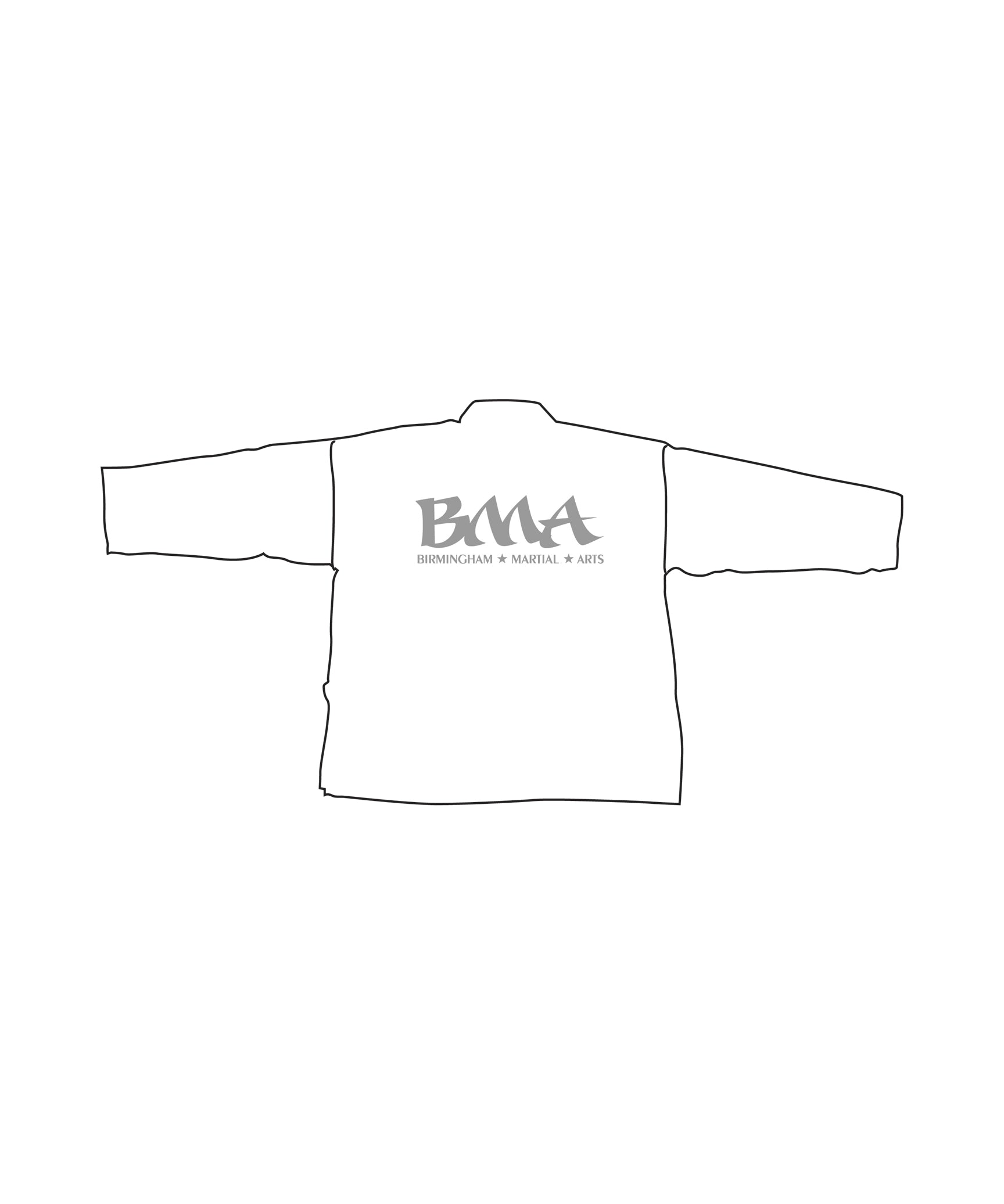 Lightweight Student Uniform, White