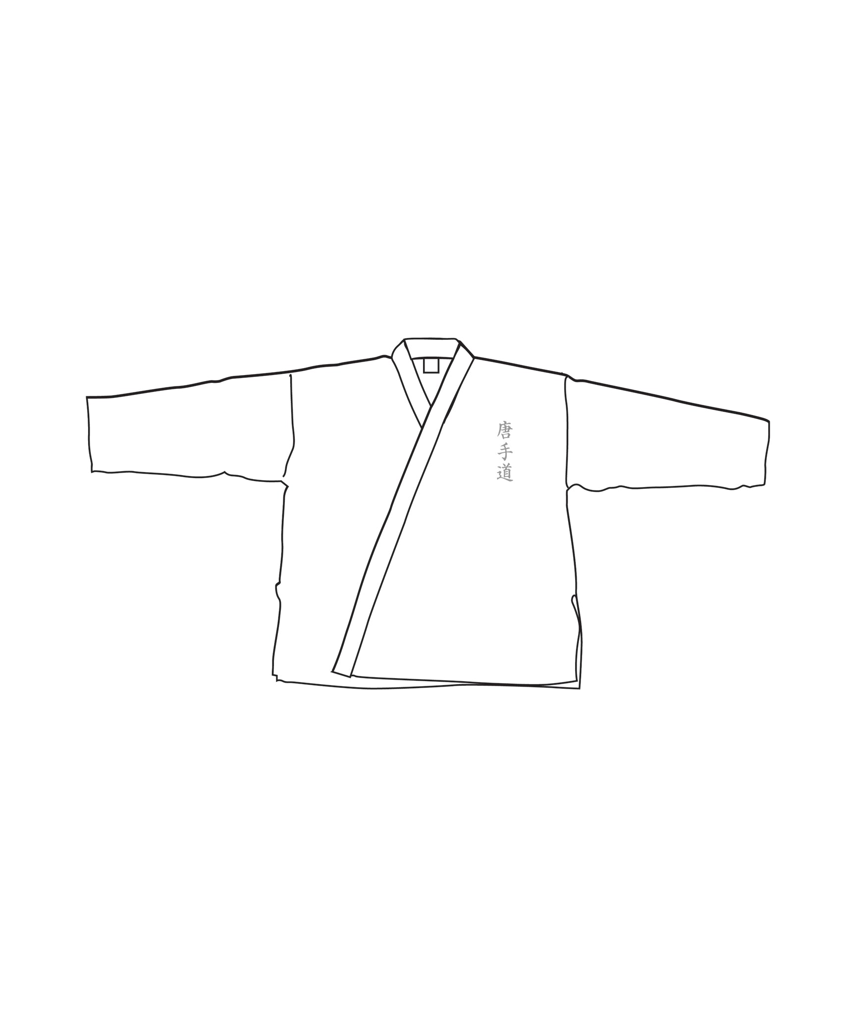 Lightweight Student Uniform, White