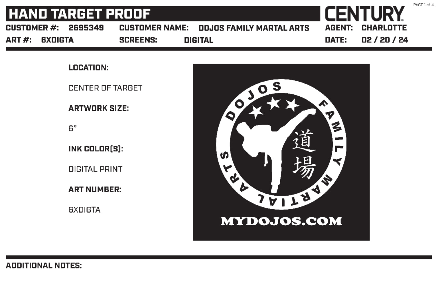 CUSTOM HAND TARGET Black, Blue
