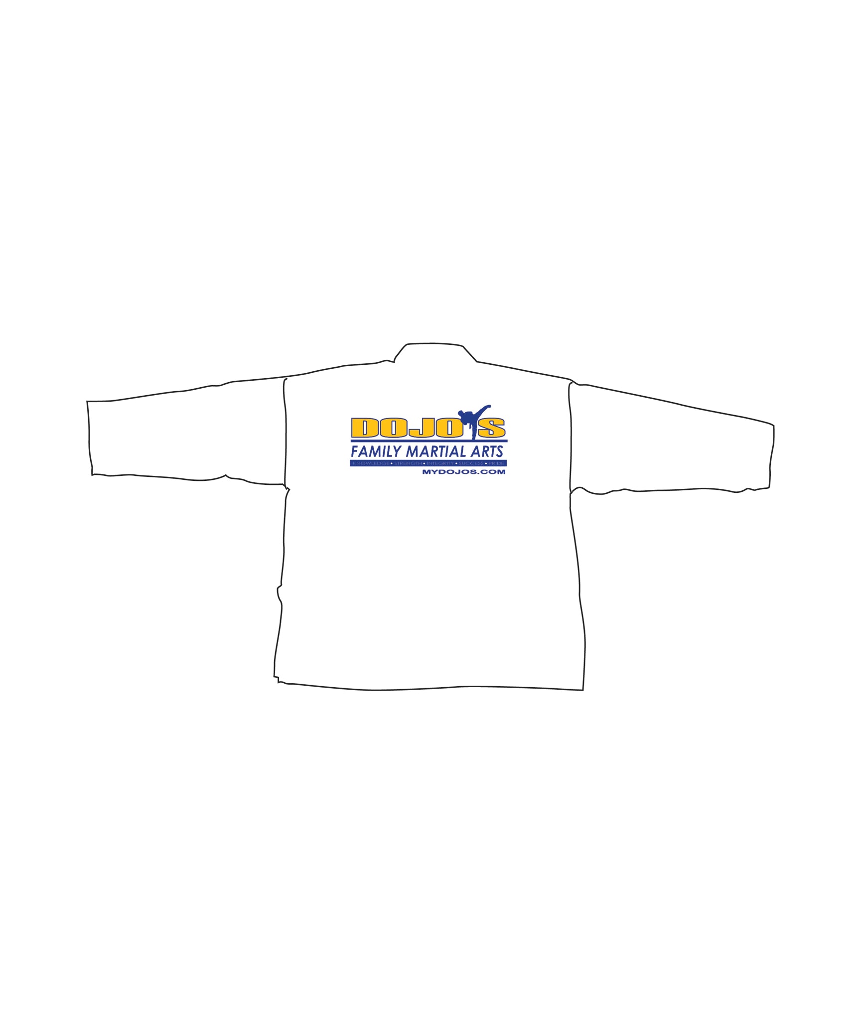 Student Top, White