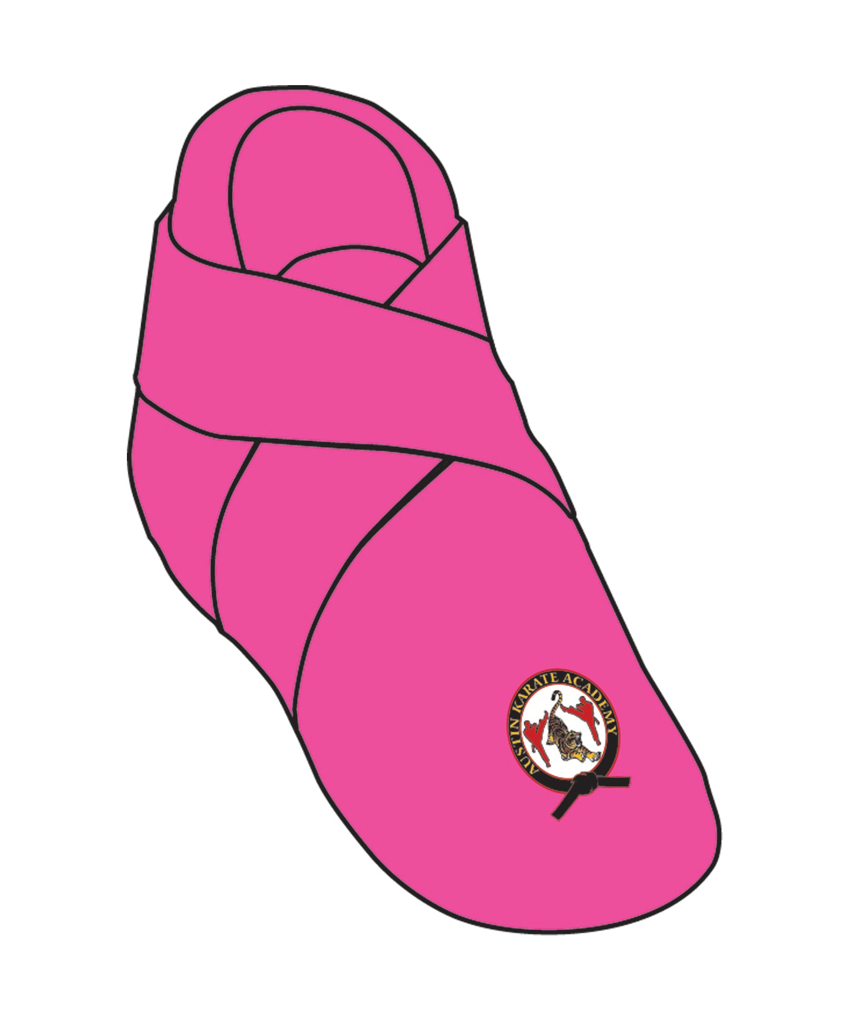 Century Hi Kicks Custom, Neon Pink