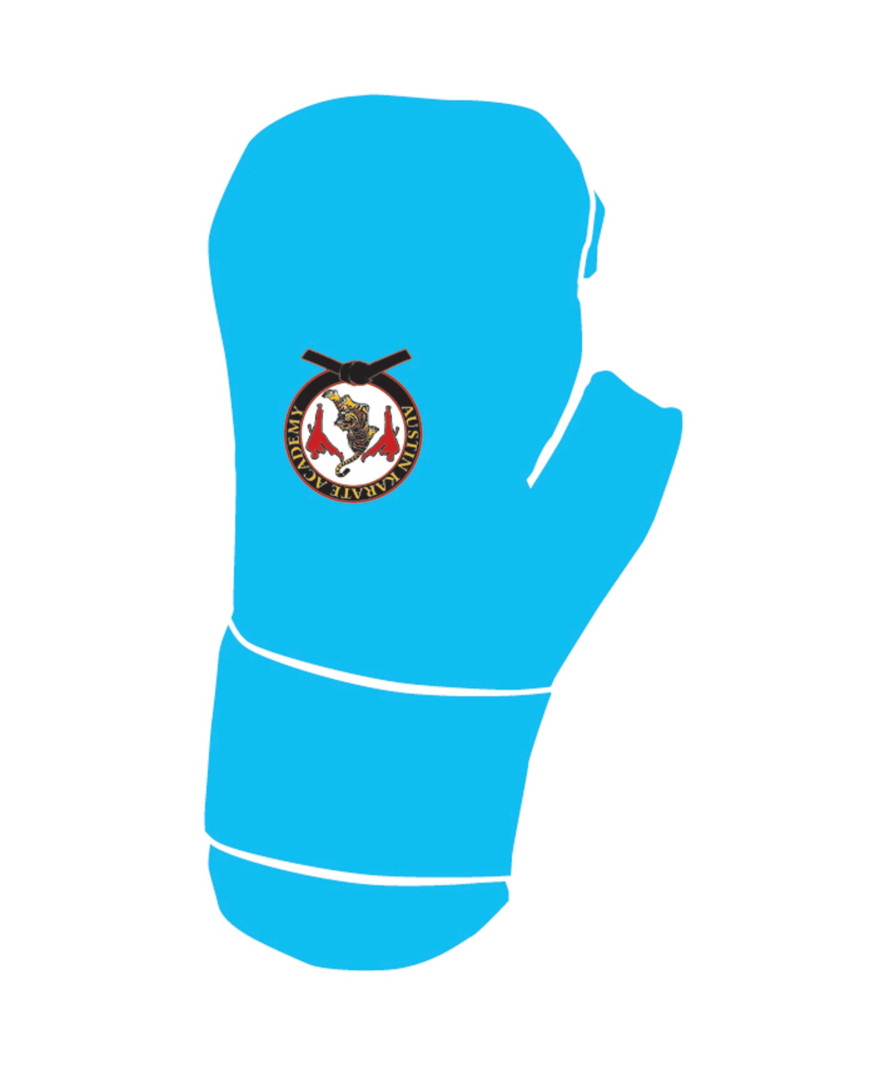 Century Glove Blank, Neon Blue
