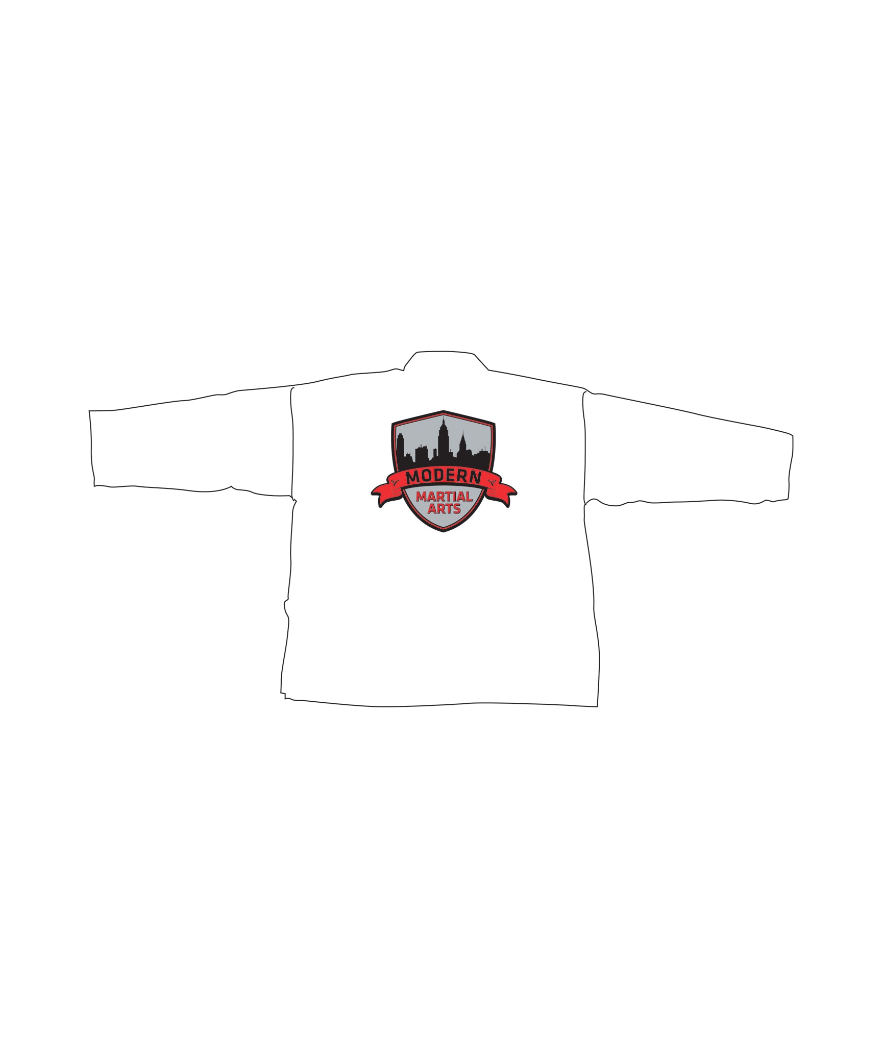 Lightweight Student Uniform, White