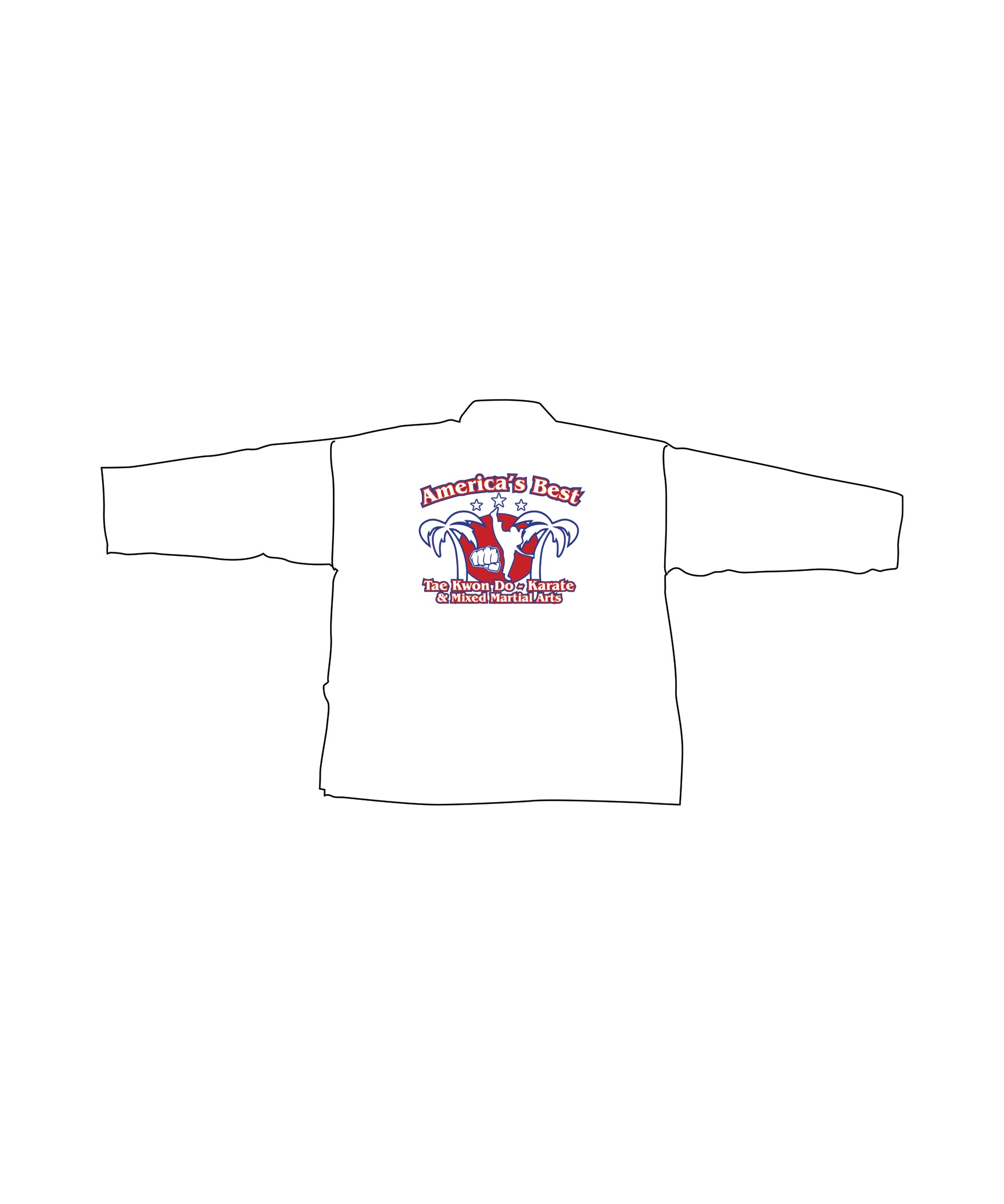 Lightweight Student Tkd Uniform, White