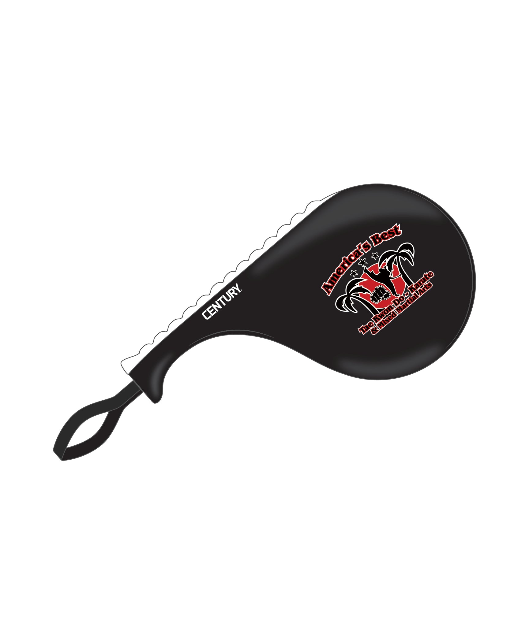 ADULT DOUBLE PADDLE CUSTOM, Black