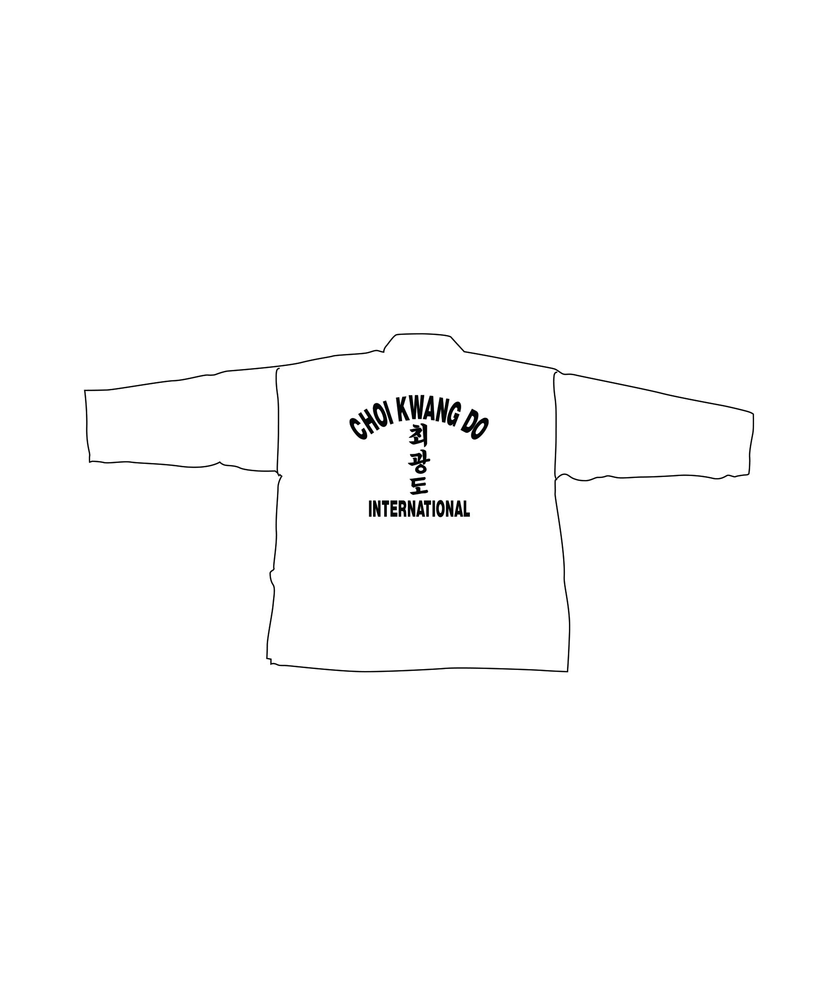 Lightweight Student Uniform, White