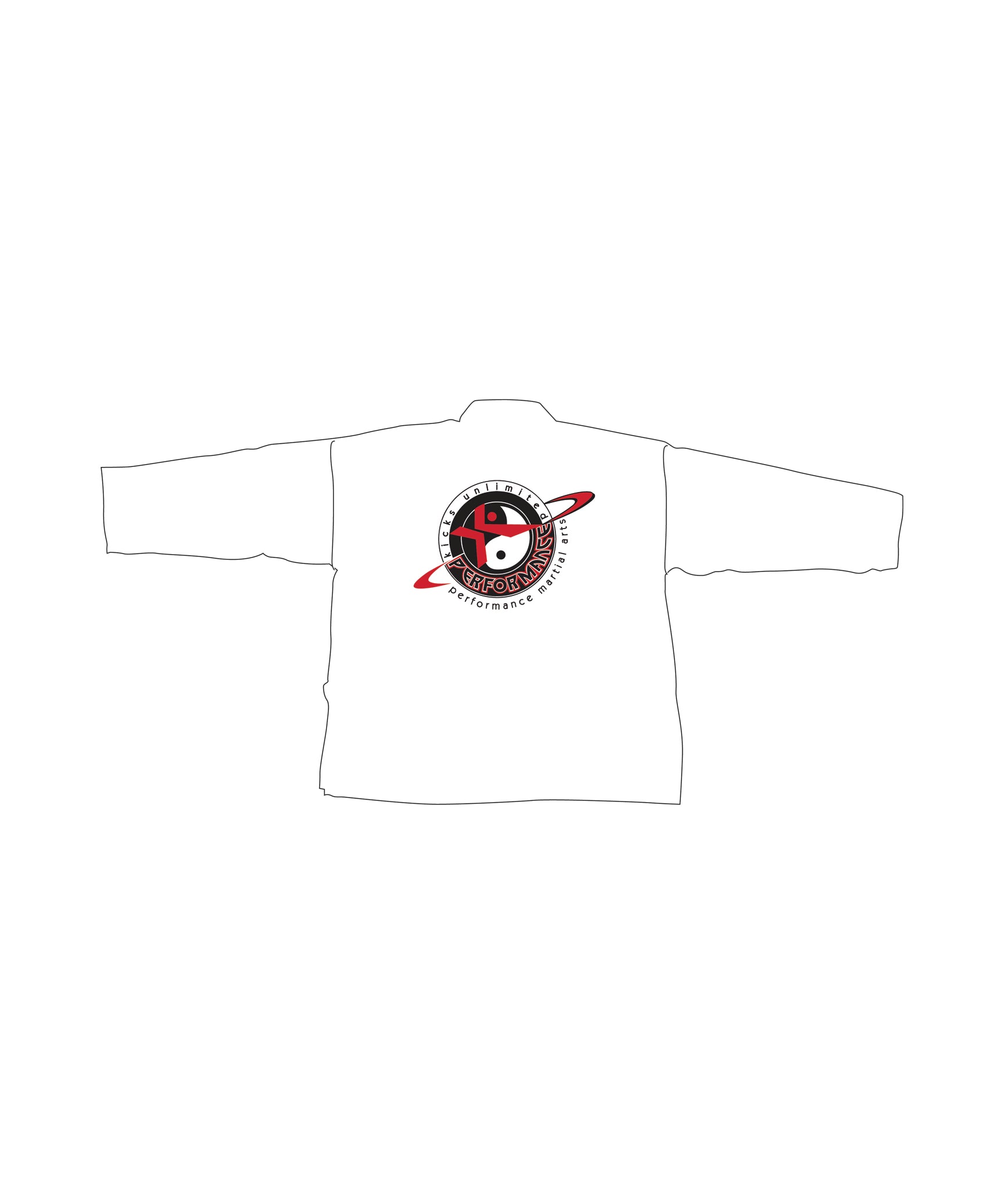 Lightweight Student Uniform, White