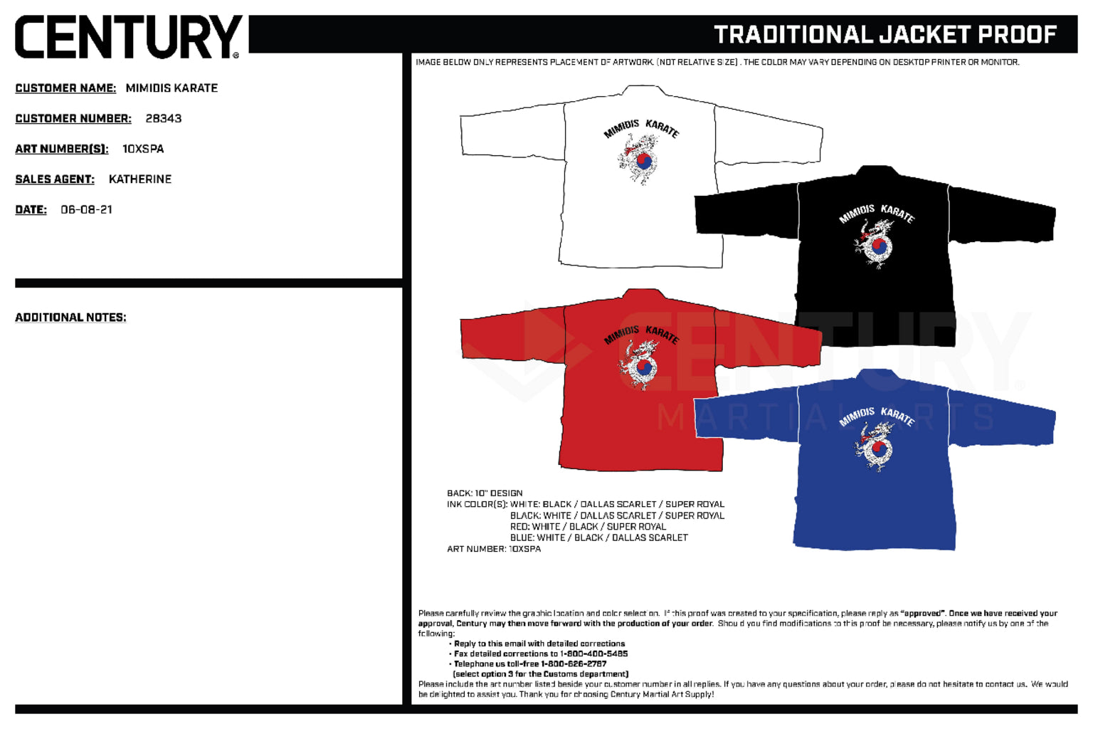 Lightweight Student Uniform, Red