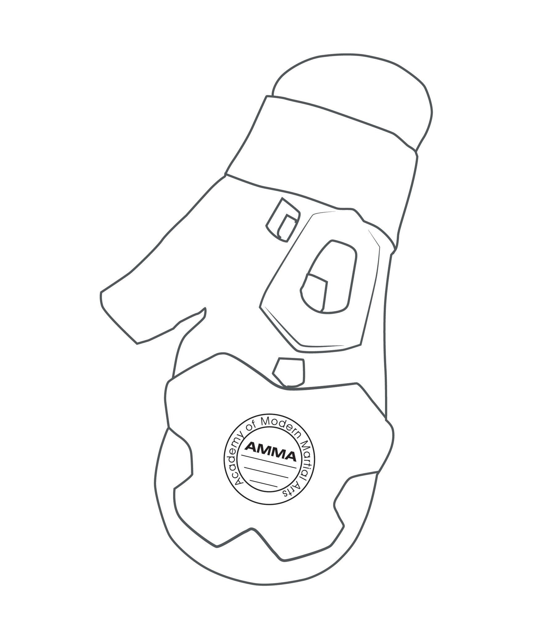 P2 Blank Glove, White