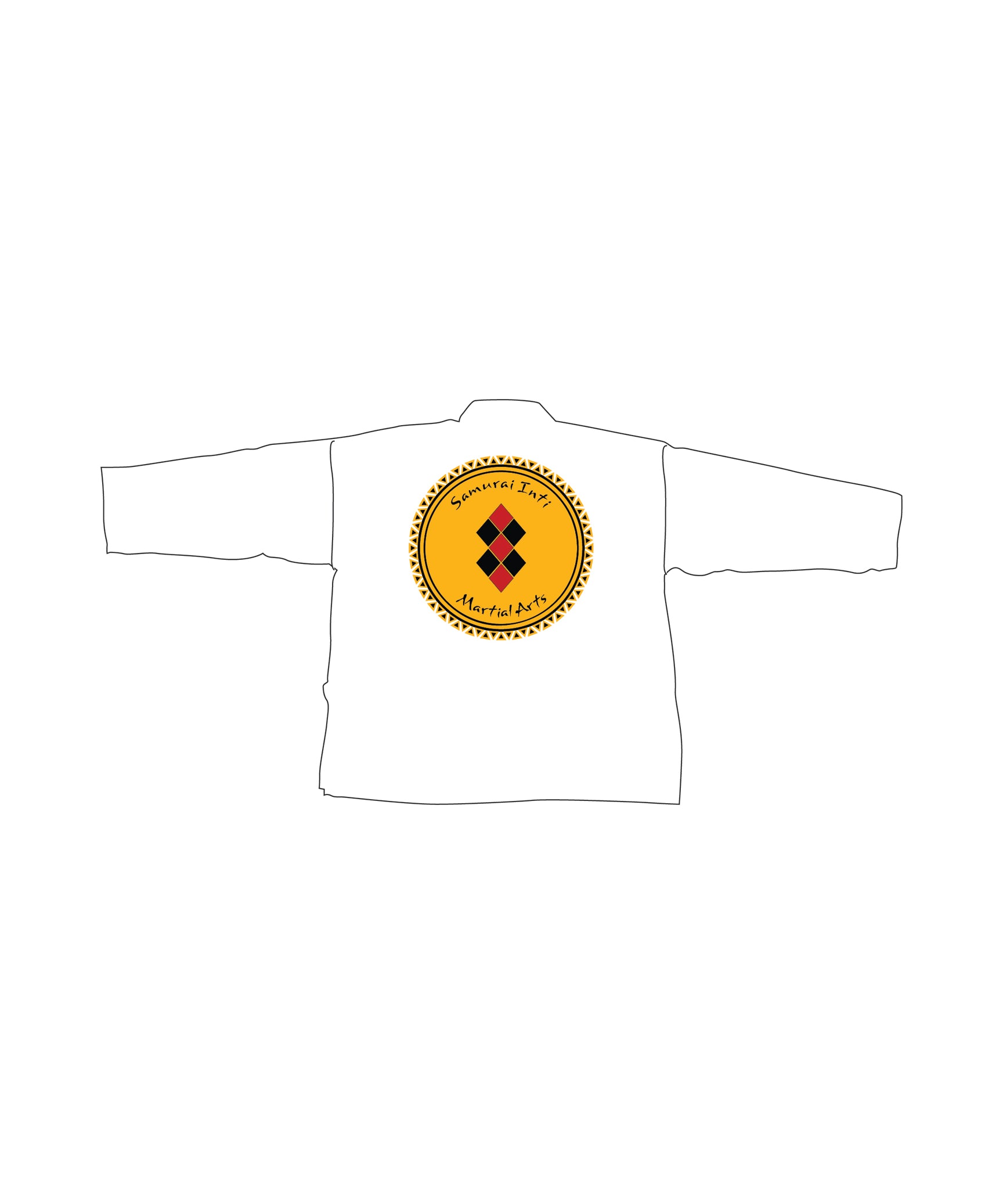 10oz 100% Cotton Uniform, White