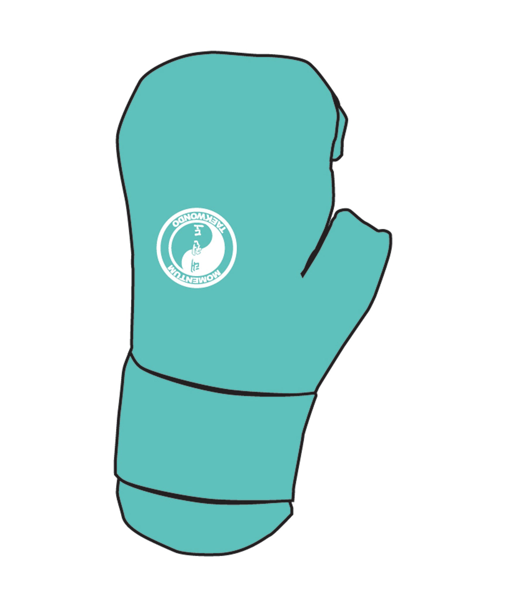 Century Glove Blank, Teal