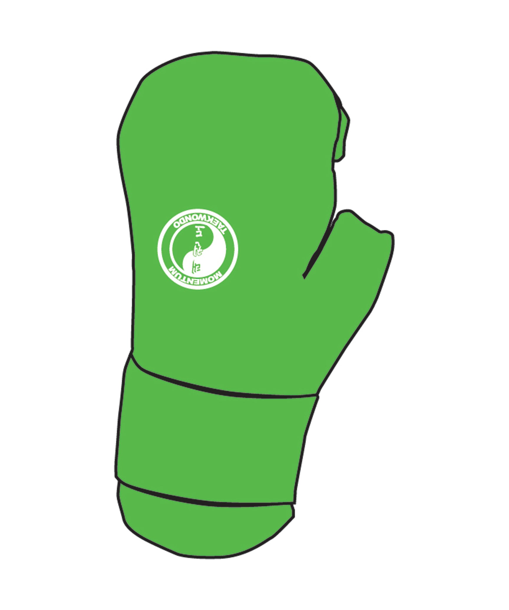 Century Glove Blank, Neon Green